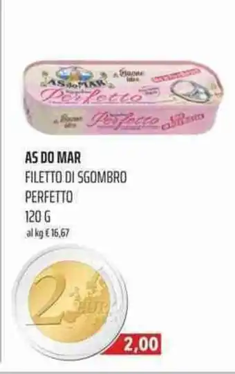 Coop Às do Mar Filetto di Sgombro Perfetto 120g offerta