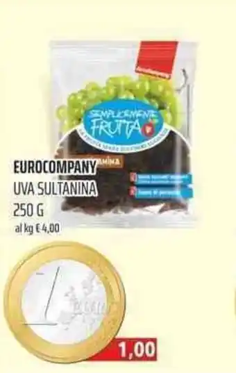 Eurocompany Uva Sultanina 250g