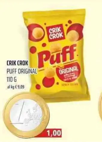 Coop Crik Crok Puff Original 110g offerta