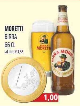 Coop Moretti Birra 66cl offerta