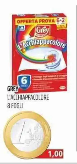 Coop Grey L'Acchiappacolore 8 Fogli offerta
