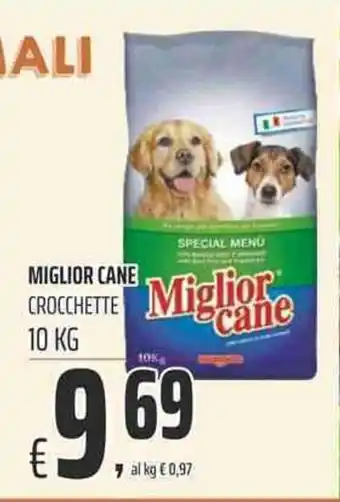 Coop Miglior Cane Crocchette 10kg offerta