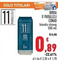 Conad Superstore Conad vecchio amaro del capo offerta