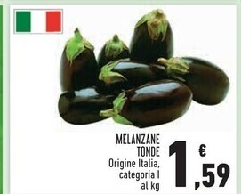 Conad Melanzane tonde offerta