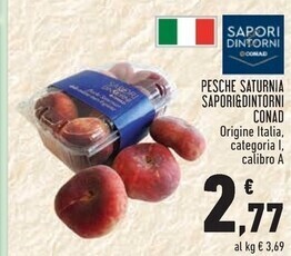Conad Conad pesche saturnia offerta
