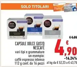 Conad Superstore Foodness crema fredda caffe mykico offerta