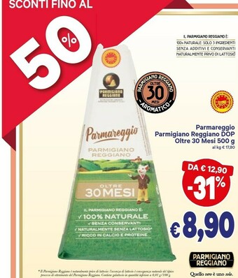 A&O Parmareggio Parmigiano Reggiano Dop Oltre 30 Mesi 500 G offerta