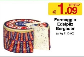 Bergader formaggio edelpilz