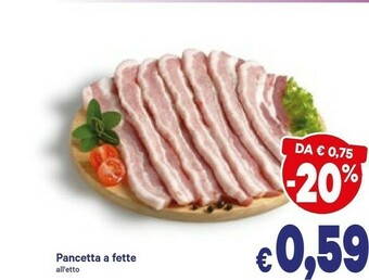 A&O Pancetta A Fette offerta