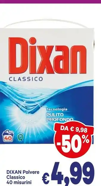 A&O Dixan Polvere Classico 40 Misurini offerta