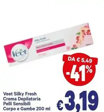 A&O Veet 5011417539880 Crema Depilatoria offerta