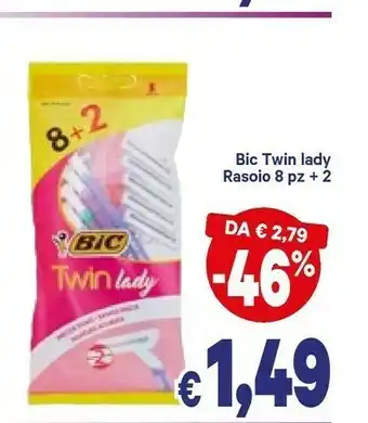 A&O Bic Twin Lady Rasoio offerta