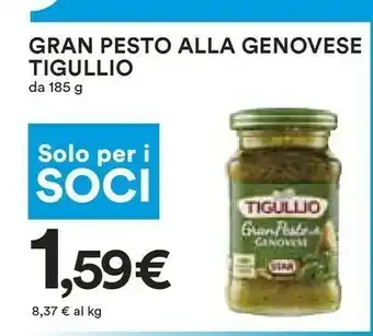Coop Star Gran Pesto Alla Genovese Tigullio offerta