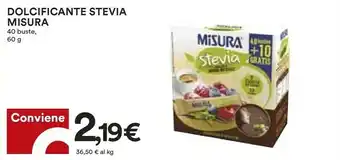 Coop Misura Dolcificante Stevia offerta