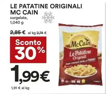 Coop Mccain Patatine Originali offerta