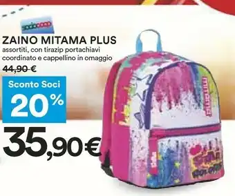 Coop Mitama Zaino Plus offerta