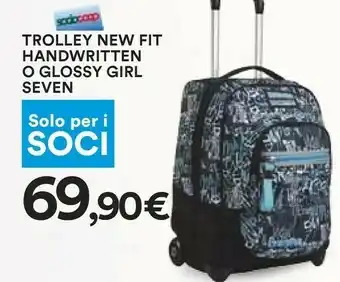 Coop Seven Trolley New Fit Handwritten O Glossy Girl offerta
