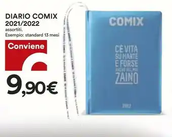 Coop Diario Comix 2021/2022 offerta
