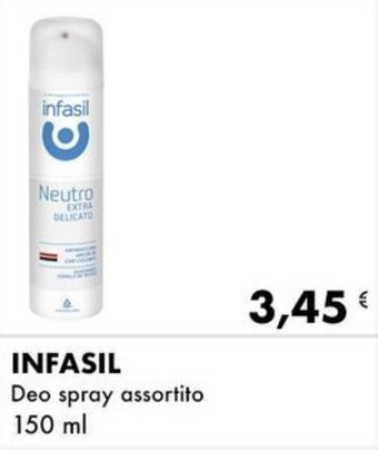 Iper Tosano INFASIL Deo spray assortito 150 ml offerta