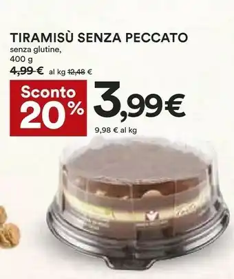 Coop Tiramisu Senza Peccato offerta