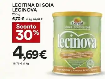 Coop Lecinova Lecitina Di Soia 250 G(ml) offerta