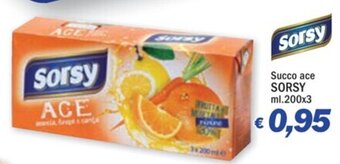 Succo ace SORSY ml.200x3