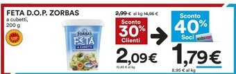 Coop Zorbas - Feta 200 g(ml) offerta