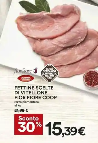 Coop Fettine Scelte Di Vitellone Fior Fiore offerta