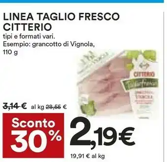 Coop Citterio Linea Taglio Fresco offerta