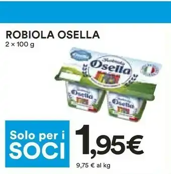 Coop Osella Robiola Con Tartufo offerta
