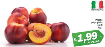 Ard Discount Pesche polpa gialla cat.ll kg.1 offerta
