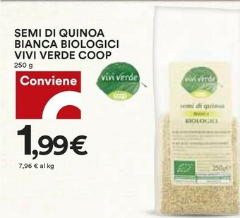 Coop Vivi verde coop Semi Di Quinoa Bianca Biologici offerta