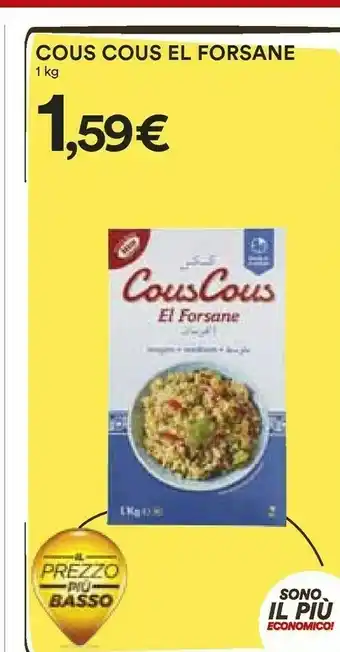 Coop El Forsane - Cous Cous 1000 G(ml) offerta