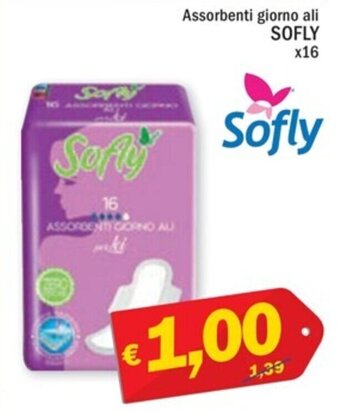 Ard Discount Assorbenti giorno ali SOFLY x16 offerta