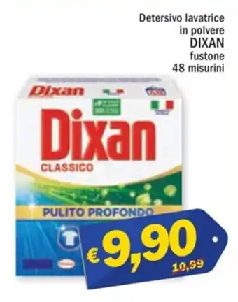 Ard Discount Detersivo lavatrice in polvere DIXAN fustone 48 misurini offerta