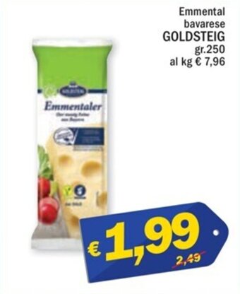 Ard Discount Emmental bavarese GOLDSTEIG gr. 250 offerta