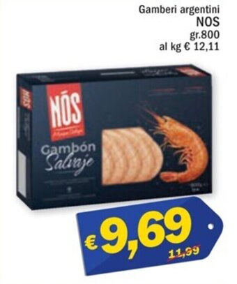 Ard Discount Gamberi argentini NOS gr.800 offerta