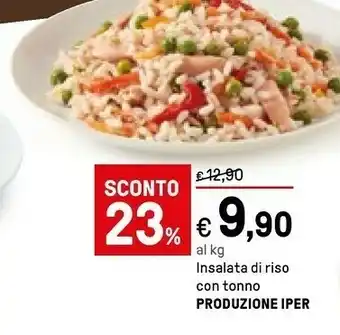 Iper La Grande Iper Insalata Di Riso Con Tonno offerta
