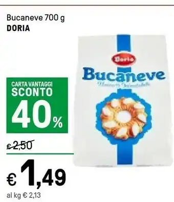 Iper La Grande Doria Bucaneve 700 G(ml) offerta
