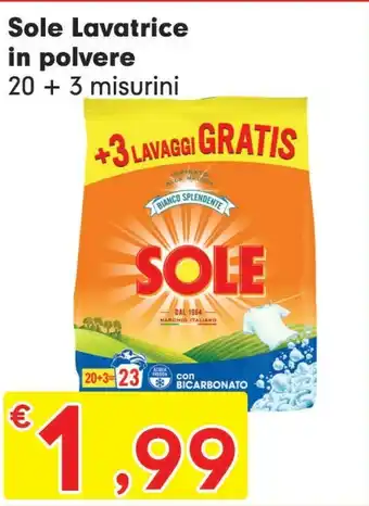 Eurospar Sole Detersivo in polvere offerta