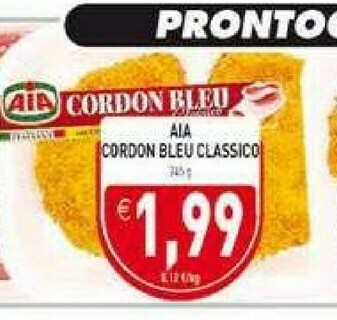 Supermercati Agorà Aia Cordon bleu offerta