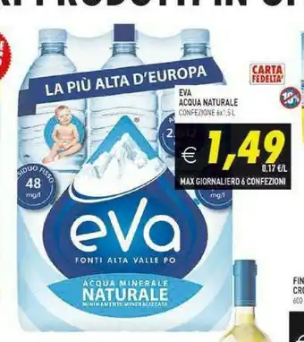 Supermercati Agorà Eva - Acqua Minerale Naturale offerta