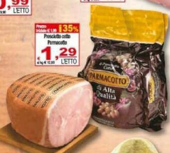 CTS Supermercati Prosciutto cotto offerta