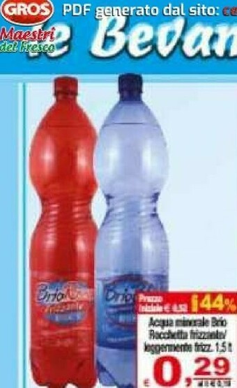CTS Supermercati Acqua offerta