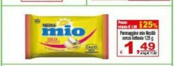 CTS Supermercati Mio Formaggini offerta