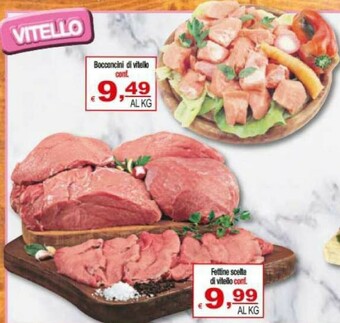 CTS Supermercati Vitello offerta