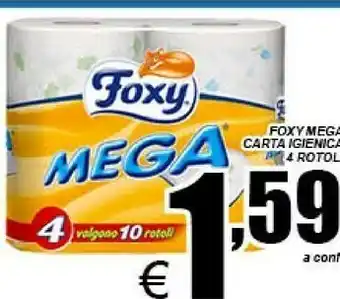 DEM Foxy Carta igienica offerta