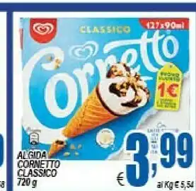 DEM Algida Cornetto offerta