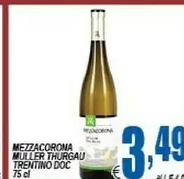 DEM Mezzacorona Muller Thurgau offerta