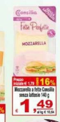 CTS Supermercati Consilia Formaggio offerta